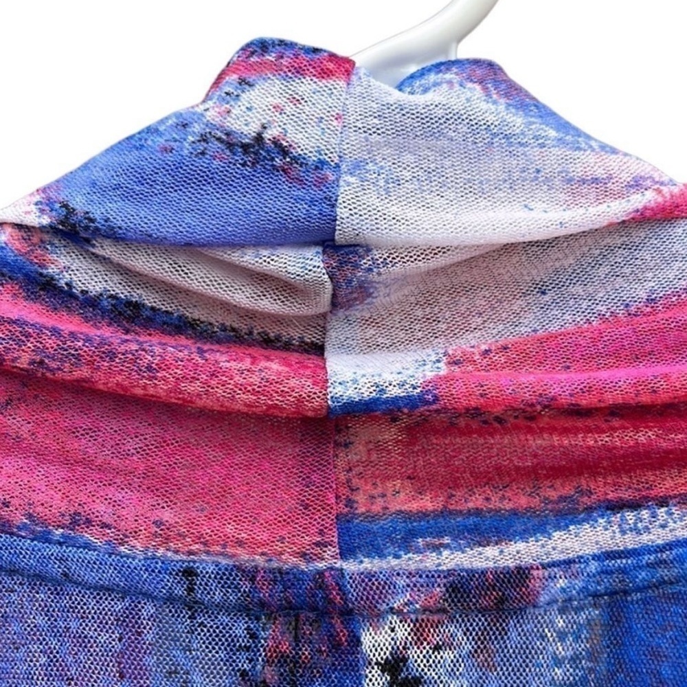 LIKE New Ali Miles Open Front Duster Top - Picture 2 of 7